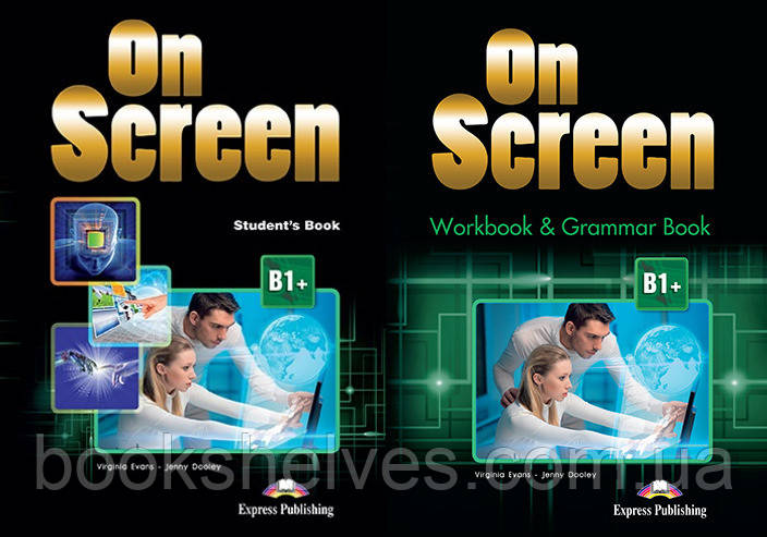 On Screen B1+ Student's Book&Workbook Підручник та Робочий зошит