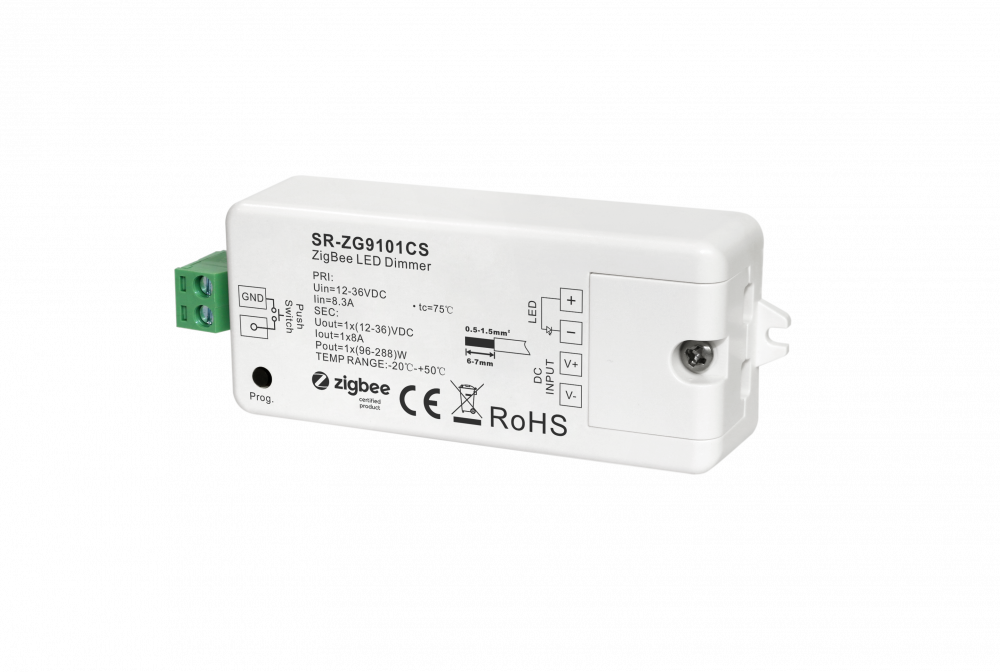 Диммер ZigBee SR-ZG9101CS LED Dimmer протокол ZigBee 3.0 SUNRICHER 16769