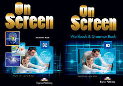 On Screen B2 Student's Book&Workbook Підручник та Робочий зошит