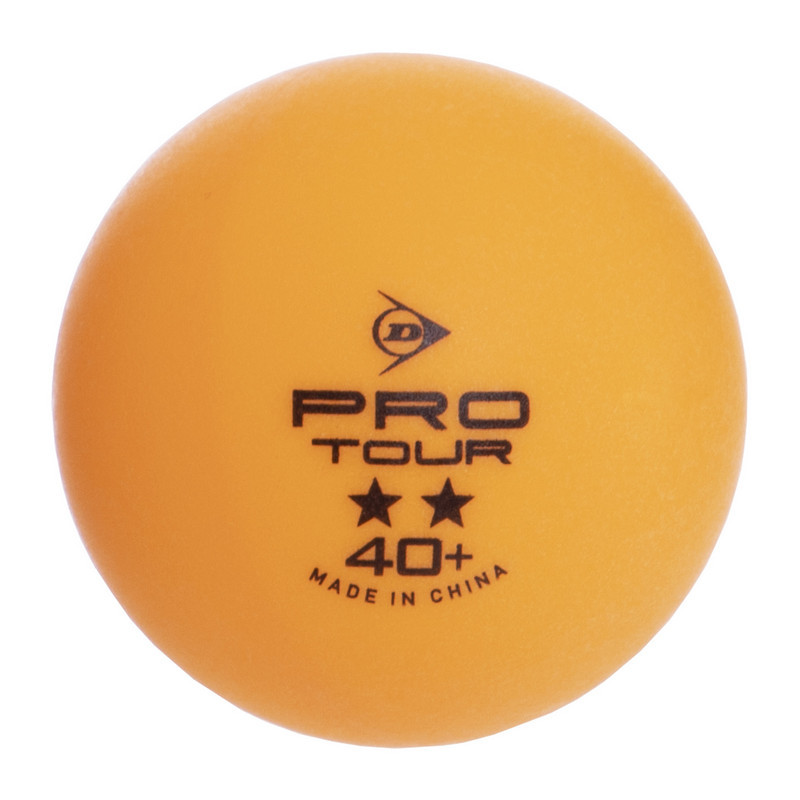 Набор мячей для настольного тенниса Dunlop Pro Tour 40+ (3 шт) - фото 3 - id-p1662146790