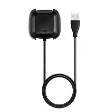 Зарядний пристрій для смарт-годинників SK Fitbit Versa 2 Black