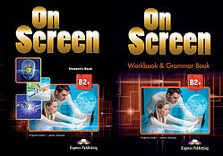 On Screen B2+ Student's Book&Workbook Підручник та Робочий зошит
