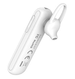 Bluetooth-гарнітура Hoco E37 Gratified Business Білий/ Сріблястий (E37), фото 3