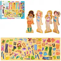 Розвиваюча гра Tree Toys Гардероб MD 1076 деревяна