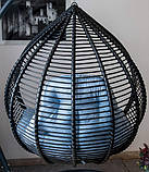 Крісло кокон із штучного ротанга Кіт Kompred uk010, фото 5