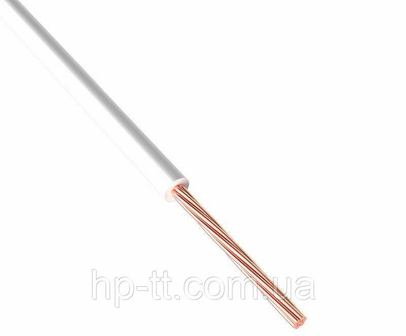 Автомобільний кабель ПГВА 1x2,5 білий 104001