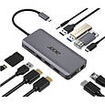 Порт-реплікатор Acer 12in1 Type C dongle USB3.2, USB2.0, SD/TF, HDMI, PD, DP... (HP.DSCAB.009), фото 2