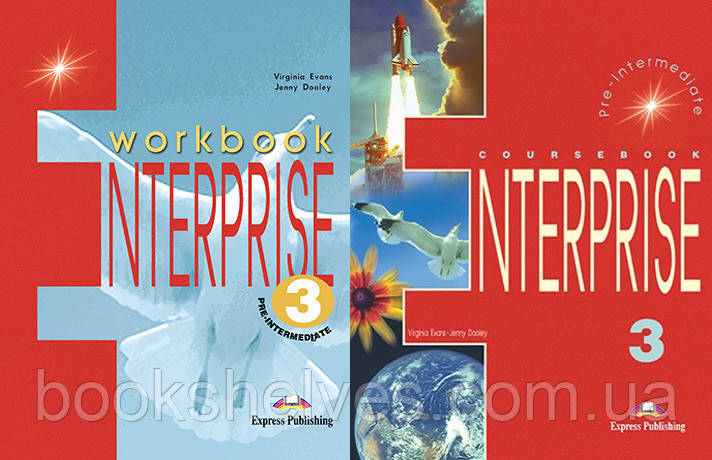 Enterprise 3 Student's Book&Workbook Підручник та Робочий зошит