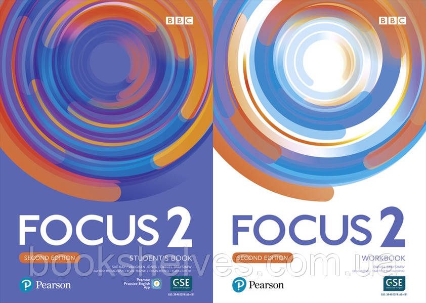 Focus (Second Edition) 2 Student's Book&Workbook Підручник та Робочий зошит