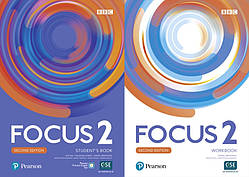 Focus (Second Edition) 2 Student's Book&Workbook Підручник та Робочий зошит