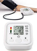Електронний вимірювач тиску Electronic Blood Pressure Monitor Arm Style, фото 4