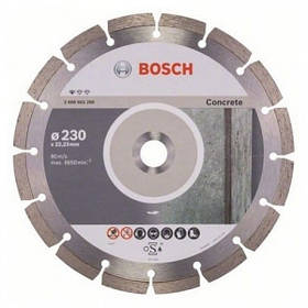 Диск відрізний сегментний Bosch для бетону Professional 230