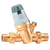 Редуктор зниження тиску зі шкалою та місцем для манометра Caleffi 2 латунь 40 °C