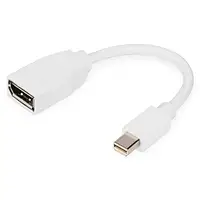 Переходник Digitus DB-340405-001-W mini DisplayPort (тато) - DisplayPort (мама) White