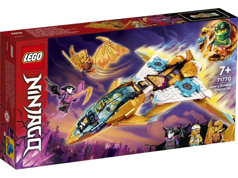 LEGO Ninjago Реактивний літак Золотого Дракона Зейна 258 деталей (71770)