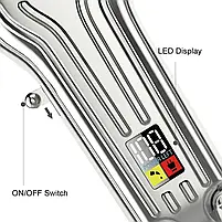Комбо-набір для стрижки Surker Cordless K9S Silver+Hair Trimmer Skeleton (SK-K9S+HT 7870BK), фото 5