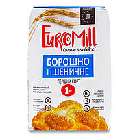 Мука EuroMill пшеничная 1с, 1кг