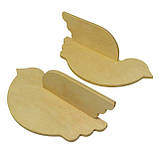 Підвісна полка "Пташка", ЗАГОТОВКА ДЛЯ ДЕКУПАЖУ, фото 2