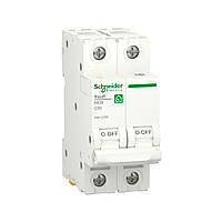 Автоматический выключатель Schneider Electric Resi 9 6кА С 2p 50A C R9F12250