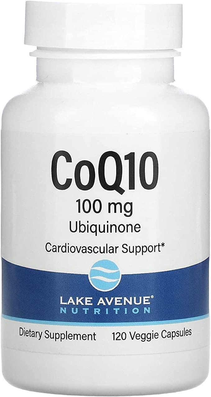Коензим Q10 (CoQ10) Lake Avenue Nutriion, 100 мг 120 капсул