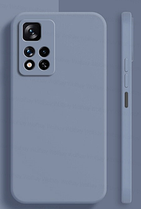 Чохол Silicone Case Xiaomi Redmi Note 11 / 11s (сіро-синій)