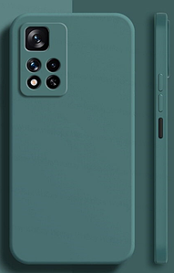 Чохол Silicone Case Xiaomi Redmi Note 11 / 11s (темно-зелений)