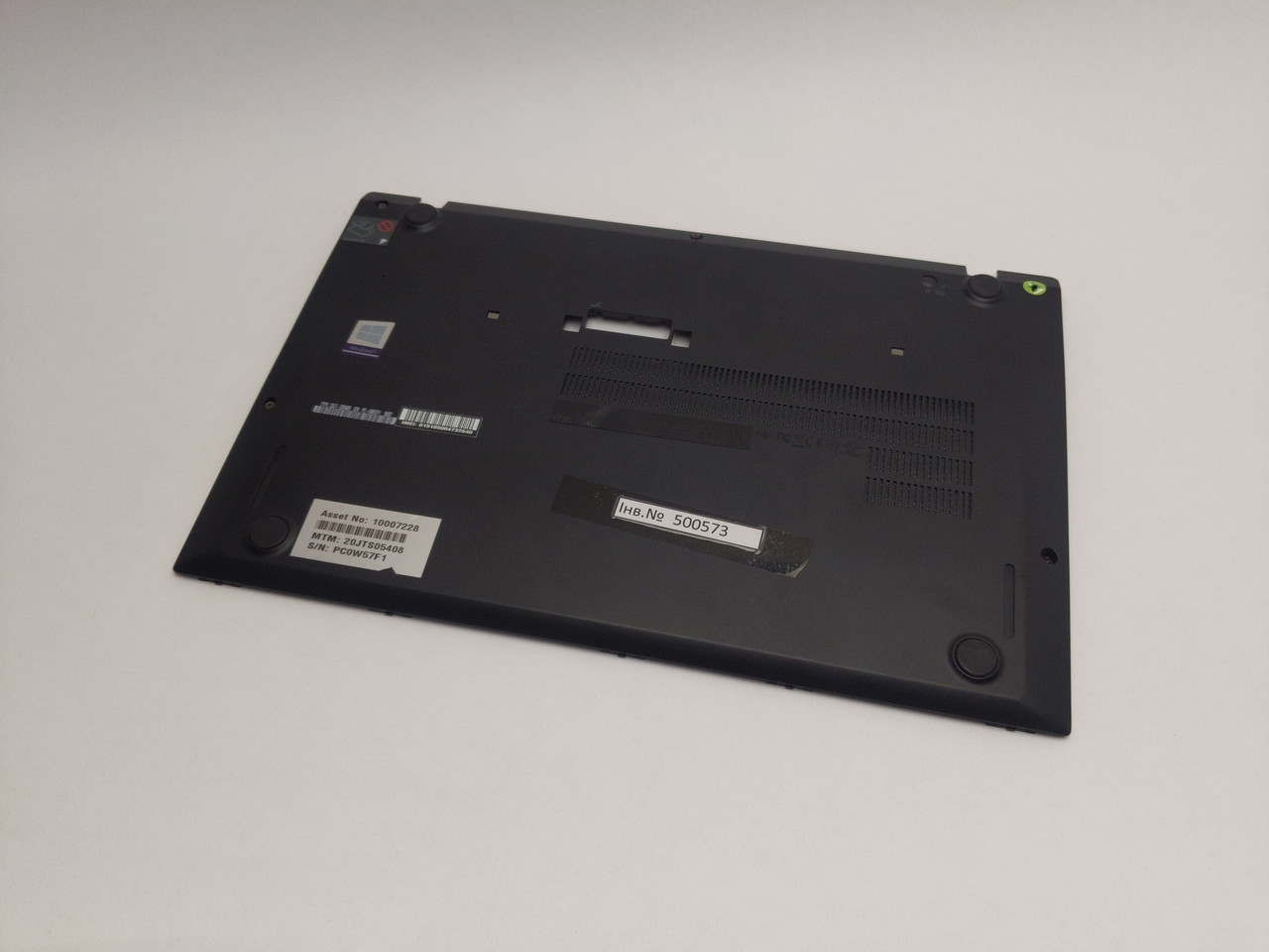 Нижній корпус lenovo thinkpad t470s 01er080 am134000500 сервісний оригінал з розборки, фото 1
