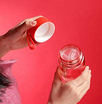 Пляшка для води Casno Waterbottle KXN-1231 600 ml grey, фото 3