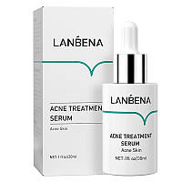 Сыворотка для лечения акне LANBENA Acne Treatment Serum 30 мл для проблемной кожи