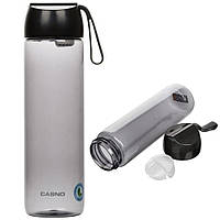 Бутылка для воды спортивная Casno Waterbottle KXN-1231 600 мл серый