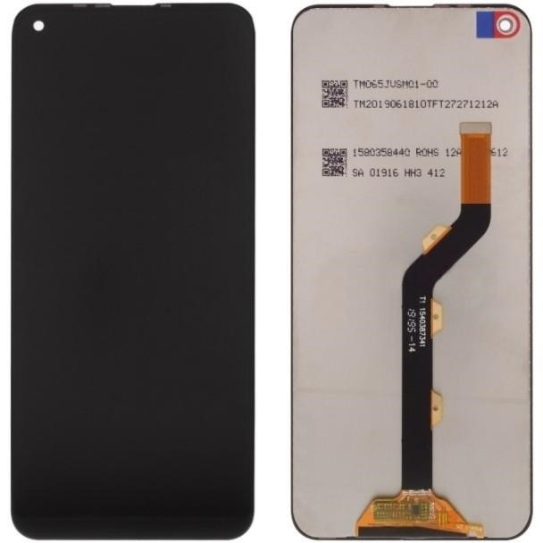 Дисплей (LCD) Tecno Camon 15 Air (CD6)/ Spark 5 Pro (KD7)/ CCD7 з сенсором чорний