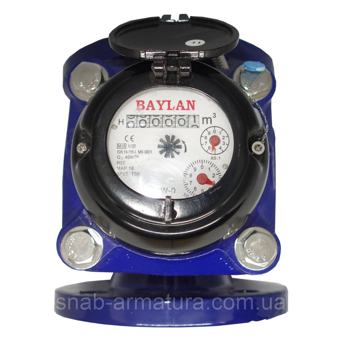 Лічильник для холодної води іригаційний Baylan (IP68) W-2i Dn 100
