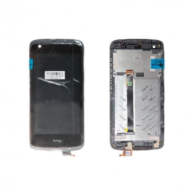 Дисплей (LCD) HTC 326G Desire з сенсором чорний