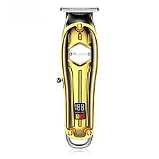 Комбо-набір для стрижки Surker Сordless I9 Gold + Surker Razor Cordless Gold (SK-I9GO+SK-5001-GO), фото 3