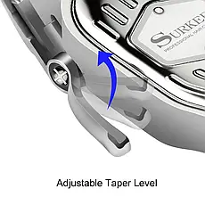 Професійний комбо-набір Surker Clippers Cordless Silver (SK-K9S+SK-I9SL), фото 5