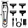 Комбо-набір для стрижки (машинка + триммер + шейвер) Surker Cordless Combo Silver (SK-K9S+SK-I9SL+SK-5001-SL), фото 9