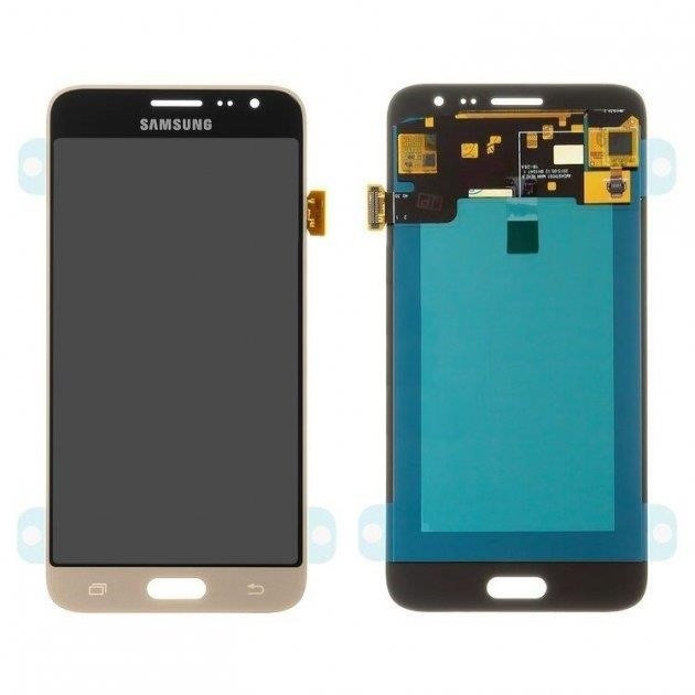 Дисплей (LCD) Samsung J320 Galaxy J3 (2016) OLED з сенсором золотого