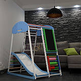 Дитячий спортивний комплекс SportBaby SportWood-Sky-Plus №7 дерев'яний 130-висота, фото 4