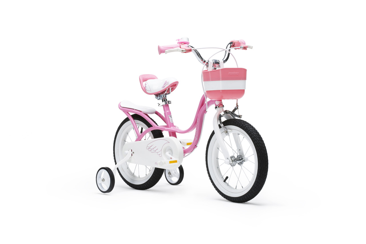 Дитячий велосипед Royal Baby Little Swan Steel RB18-18 РОЖЕВИЙ, фото 1