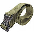 Ремінь тактичний металева пряжка Cobra Olive, фото 7