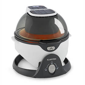 VitAir Pommesmaster Фритюрниця з гарячим повітрям 360° 1400 Вт 50-240 °C Таймер Білий (Німеччина, читати