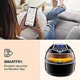 VitAir Smart Hot Air Fryer App Control / 1400 Вт / 7,75 л / 20 програм, чорний (Німеччина, читати опис), фото 3