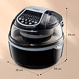 VitAir Smart Hot Air Fryer App Control / 1400 Вт / 7,75 л / 20 програм, чорний (Німеччина, читати опис), фото 8