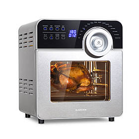 Фритюрниця AeroVital Cube Chef 1700 Вт 14 літрів 16 програм верхнє та нижнє нагрівання сріблястий (Німеччина,