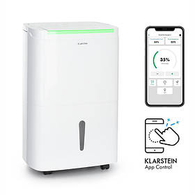 Осушувач DryFy Connect 30 WiFi компресійний 30 л/д 25-30 м2 білий 30 л/24 год (Німеччина, читати опис)