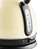Чай час чайник чайник  ⁇  1850 — 2200 Вт  ⁇  Ємність: 1,8 л  ⁇  Класна сенсорна ручка  ⁇  крем із неіржавкої, фото 3
