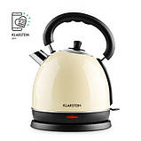 Чай час чайник чайник  ⁇  1850 — 2200 Вт  ⁇  Ємність: 1,8 л  ⁇  Класна сенсорна ручка  ⁇  крем із неіржавкої, фото 5