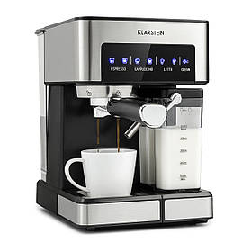 Еспресо-кофемашина Arabica Comfort 1350 Вт 20 барів 1,8 л сенсорна панель керування неіржавка сталь