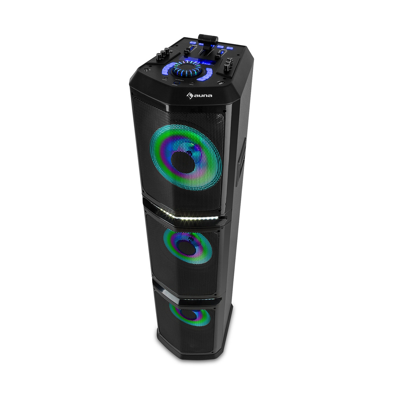 Станція для вечірок Clubmaster TripleBeat 250 Вт макс. 3 x 10" вуфера USB BT AUX 3 x 10" сабвуфера