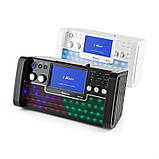 DiscoFever LED Bluetooth караоке-система LED 7" TFT-екран CD USB чорний Чорний (Німеччина, читати опис), фото 8